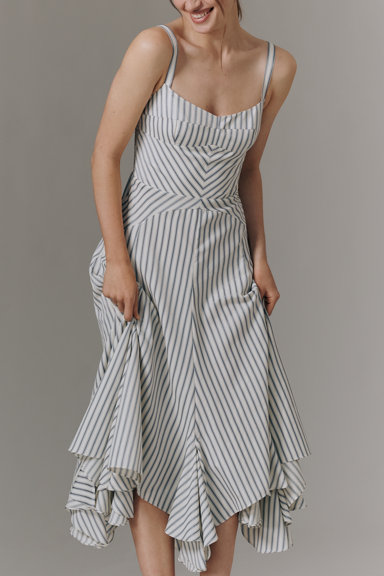 Amanda Uprichard Monterey Midi Dress