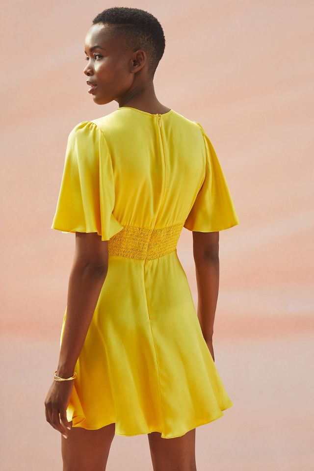 Amanda uprichard yellow clearance dress