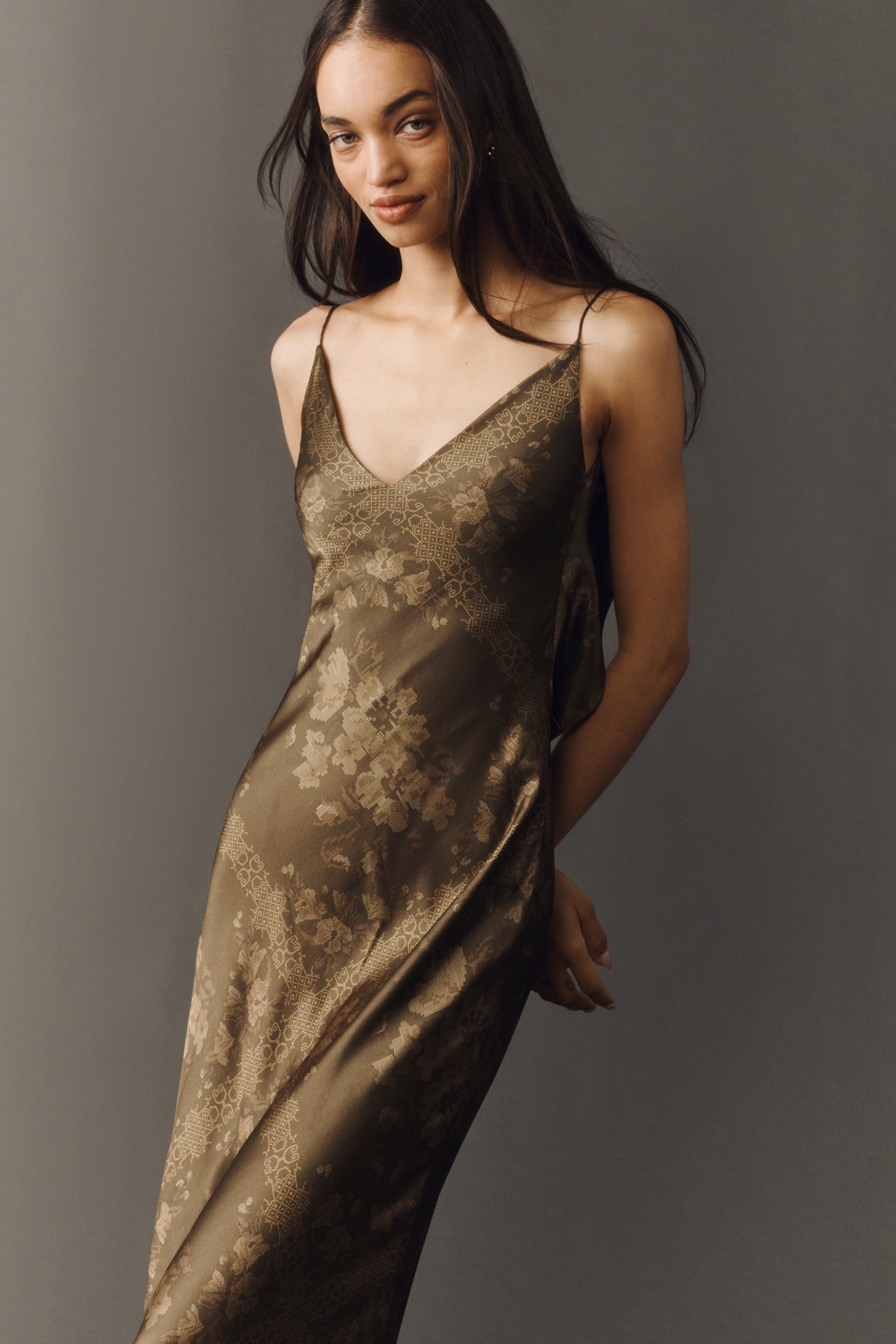 Hansen & Gretel Hayley Printed Midi Dress
