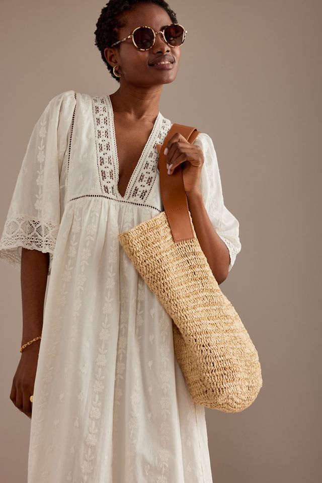 Louise Misha Majorelle Lace Trim Maxi Dress | Anthropologie UK