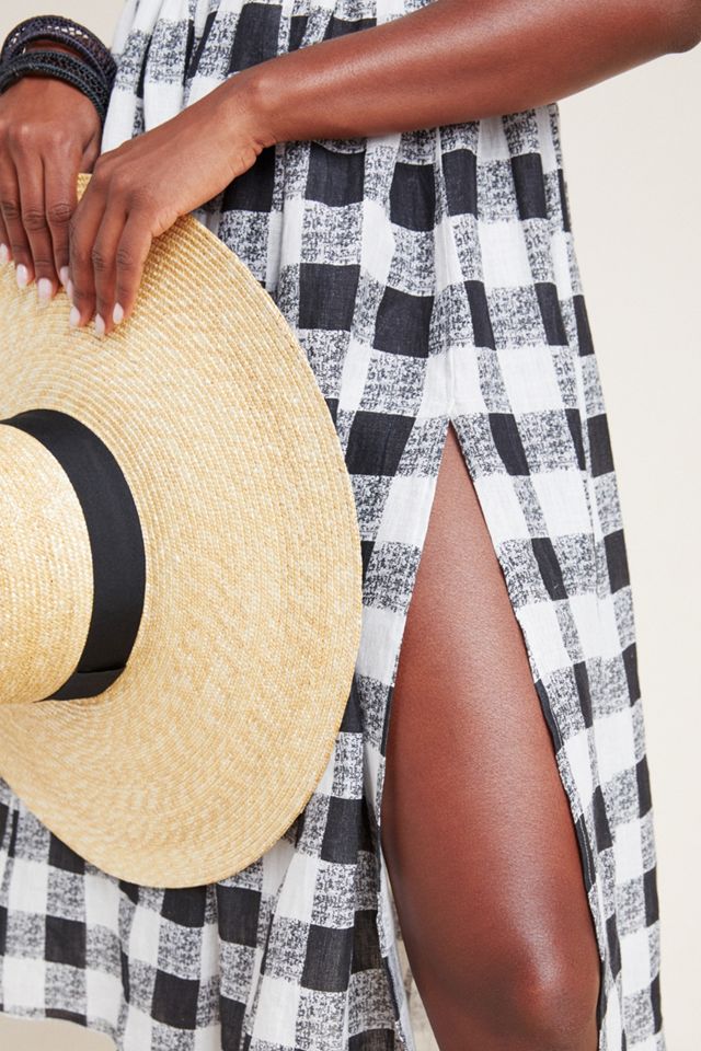 Florence Gingham Midi Dress #1