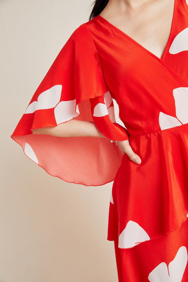 Pascaline Silk Midi Dress #1