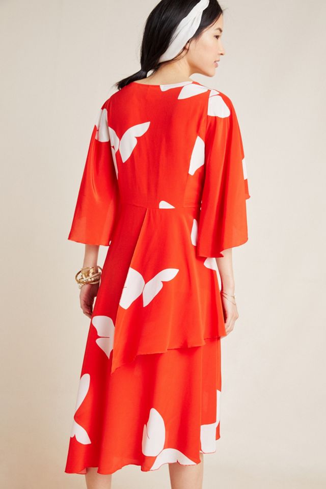 Pascaline Silk Midi Dress #2