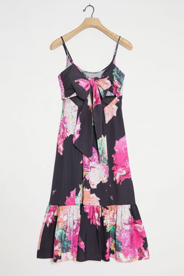 Devin Flounced Mini Dress #1