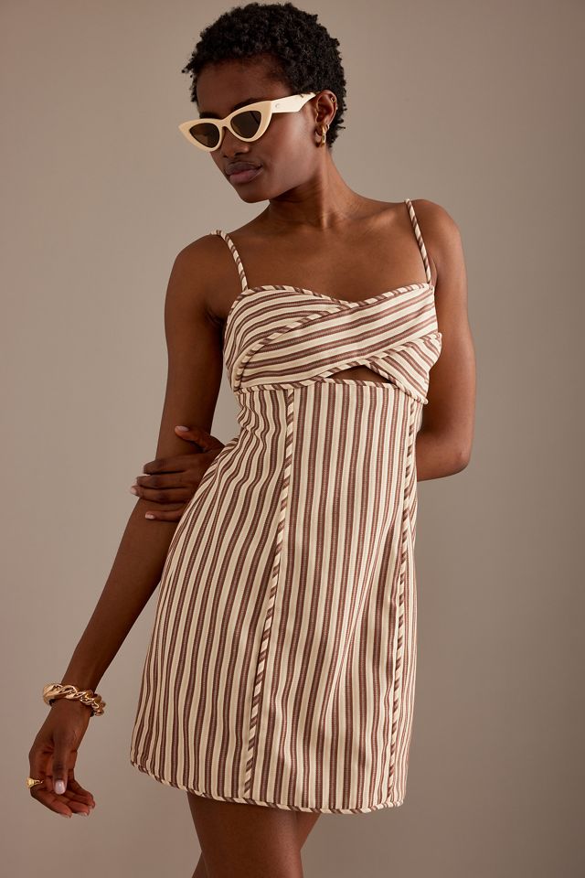 Significant Other Claire Mini Dress - Sandstone