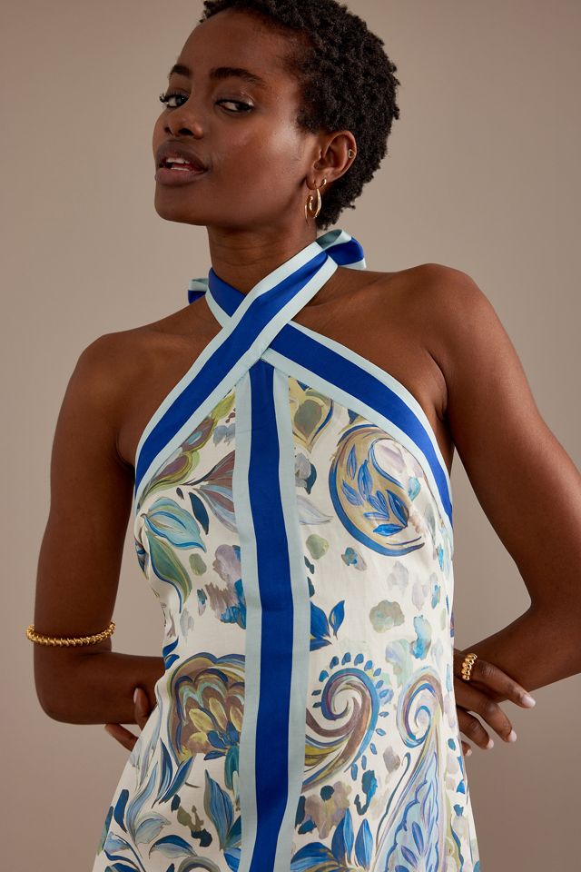 Significant Other Paisley Halter Maxi Dress | Anthropologie UK