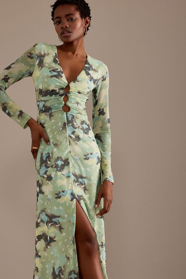 Significant other confetti saria mesh midi dress anthropologie uk