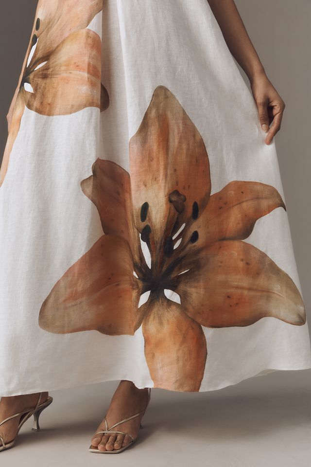 Significant Other Parisa Linen Dress #3