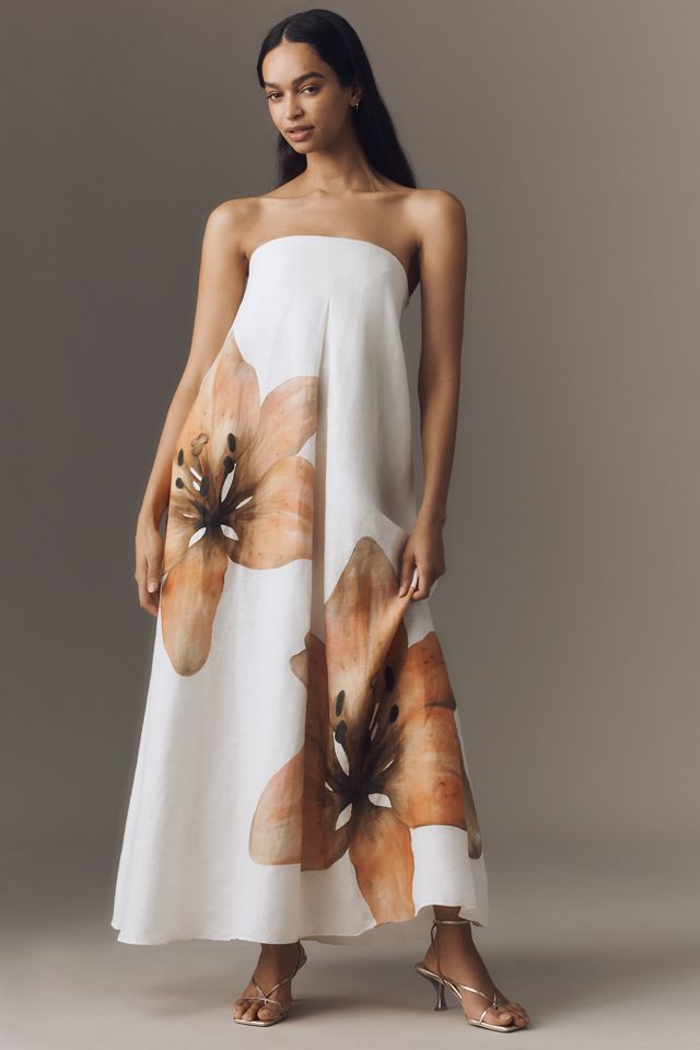 Significant Other Parisa Linen Dress #1