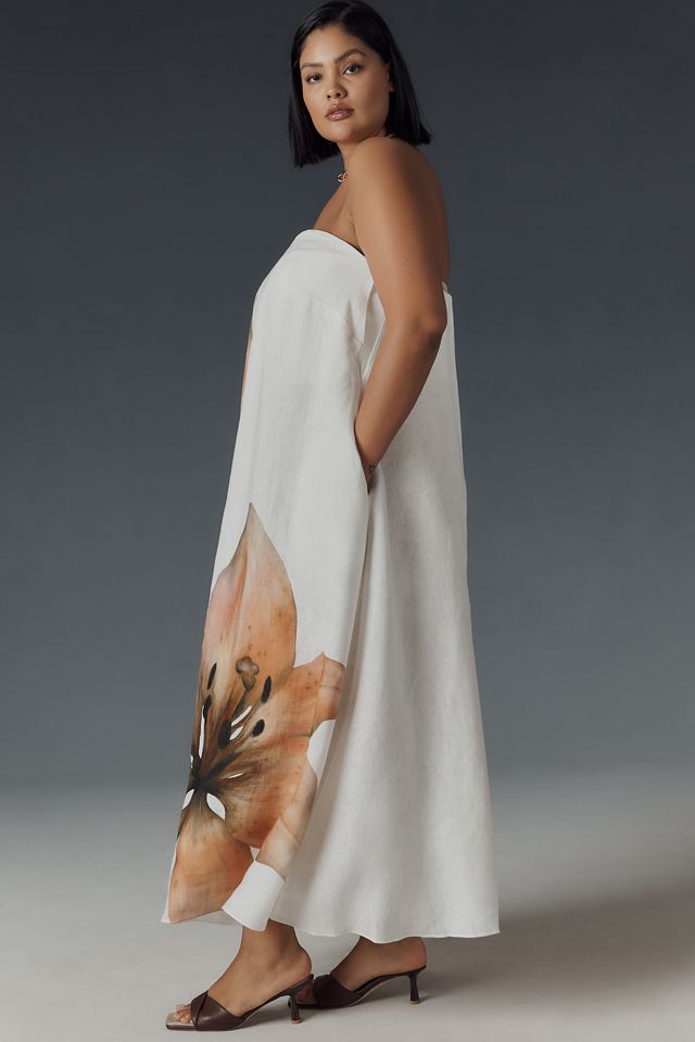 Significant Other Parisa Linen Dress #5