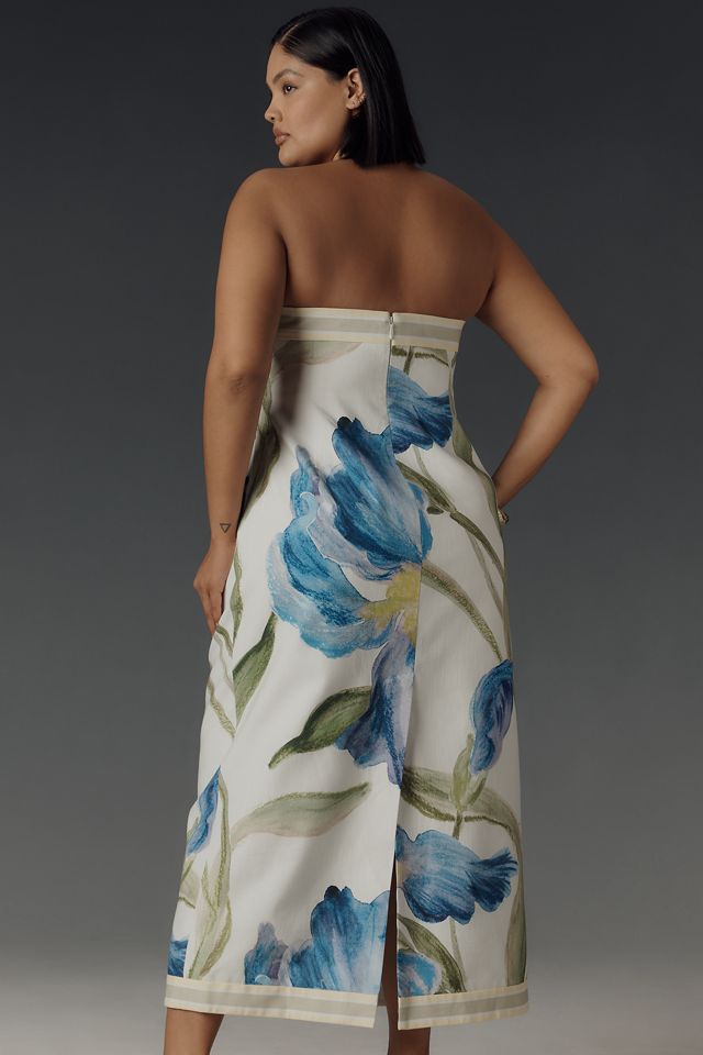 Significant Other Tess Strapless Midi Dress #4