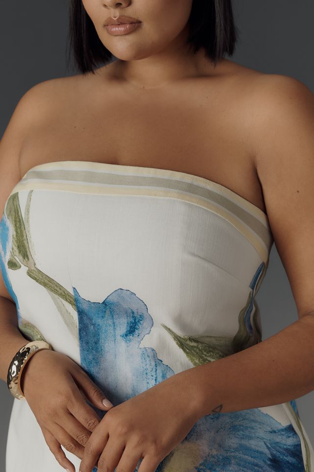 Significant Other Tess Strapless Midi Dress #5