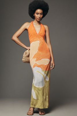 knee length dresses for ladies LUCILE DRAPED MAXI DRESS – Significant Other