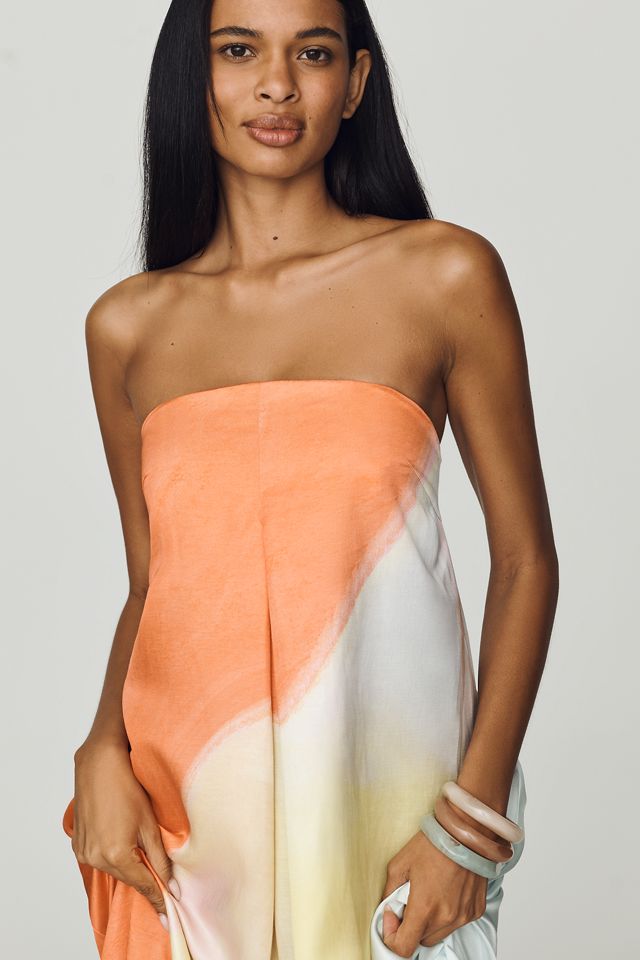 Significant Other Elvi Strapless Midi Dress #1