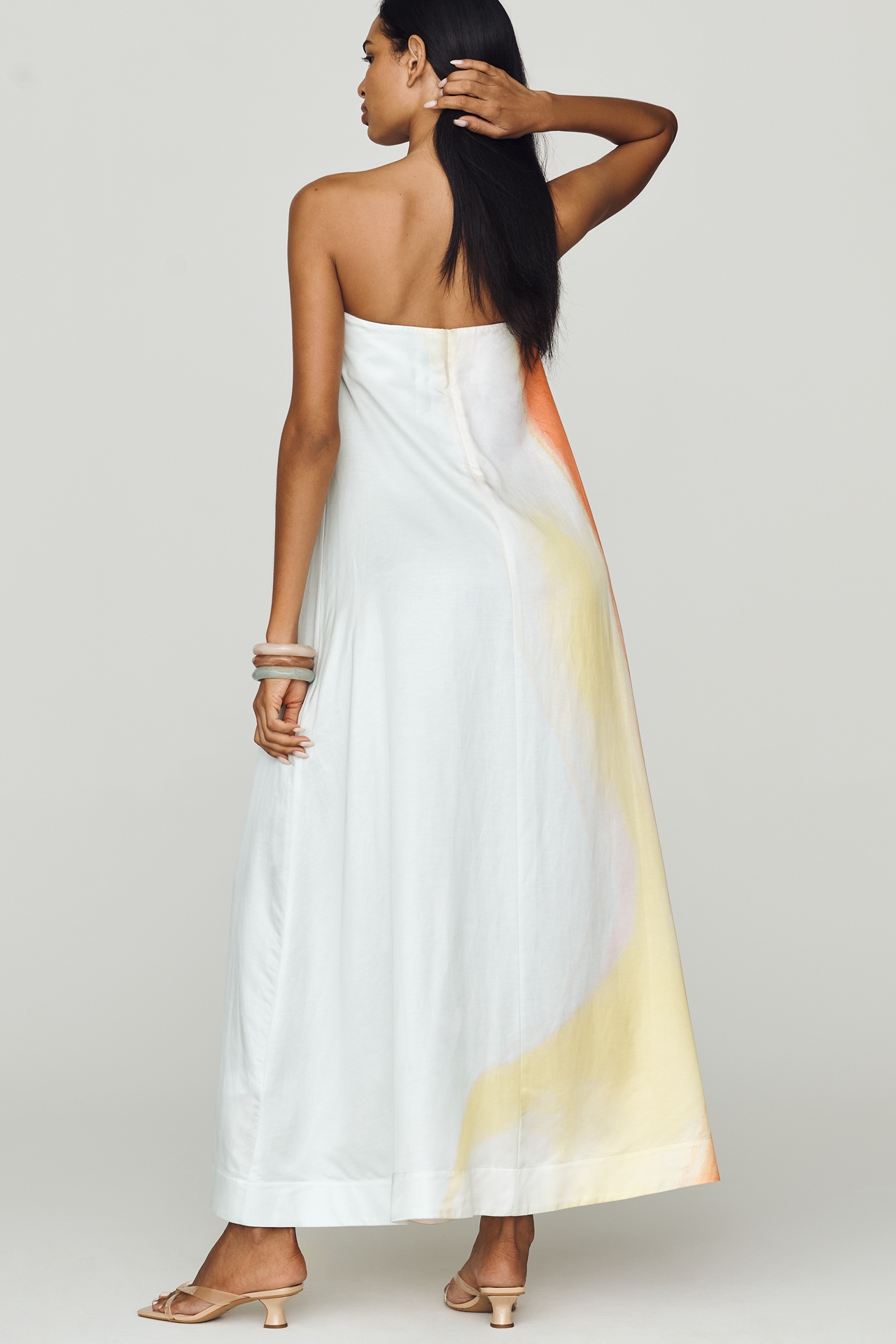 Significant Other Elvi Strapless Midi Dress
