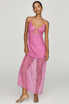 Significant Other Esha V-Neck Midi Dress | Anthropologie