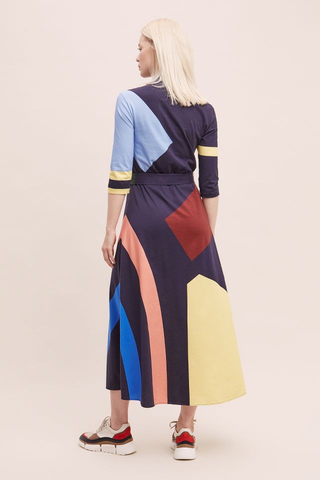 Chinti Parker Colourblocked Dress