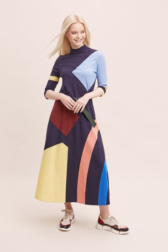 Chinti Parker Colourblocked Dress