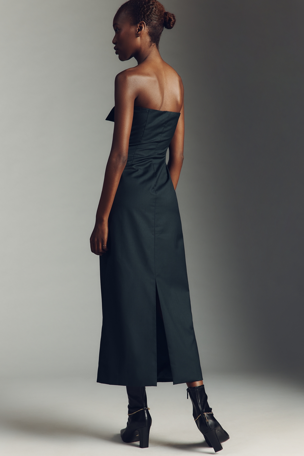 4th & Reckless Margot Strapless Midi Dress