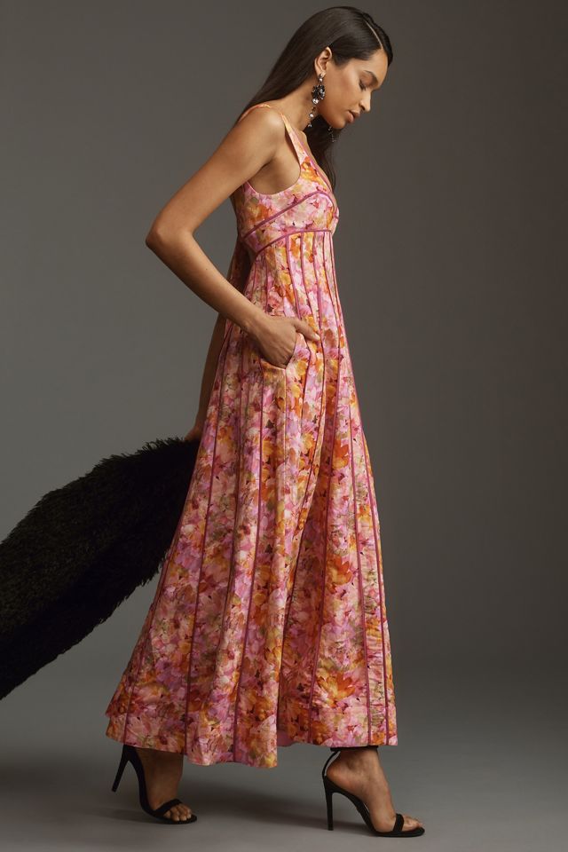 Acler Hansley Sleeveless Midi Dress | Anthropologie