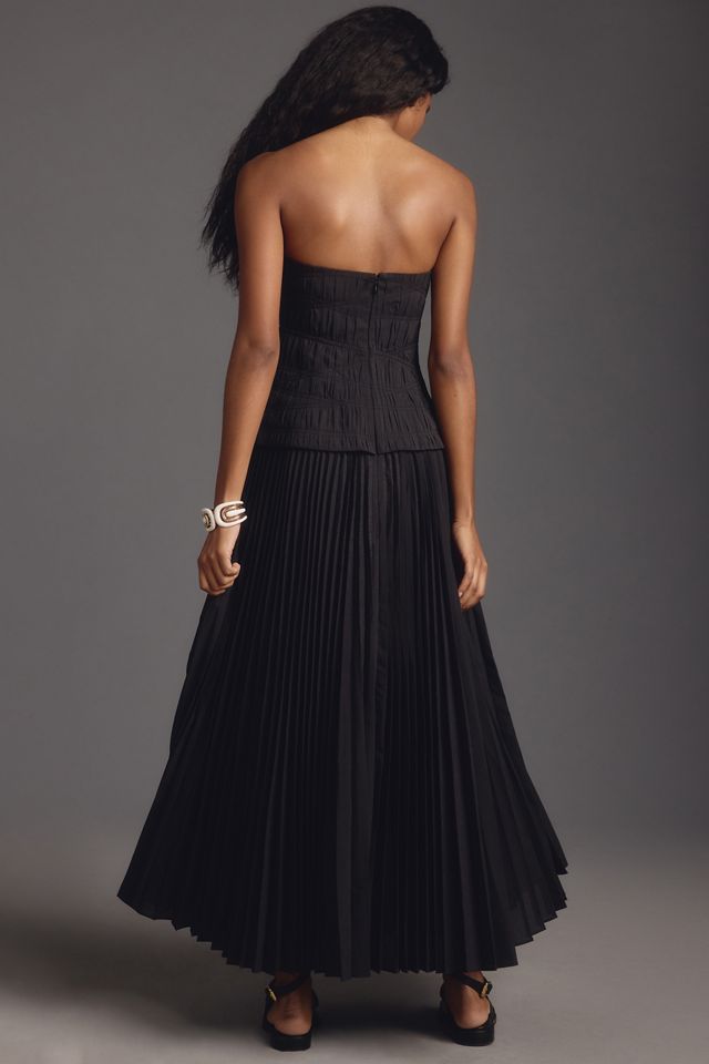 Acler Bristol Strapless Twofer Maxi Dress #1