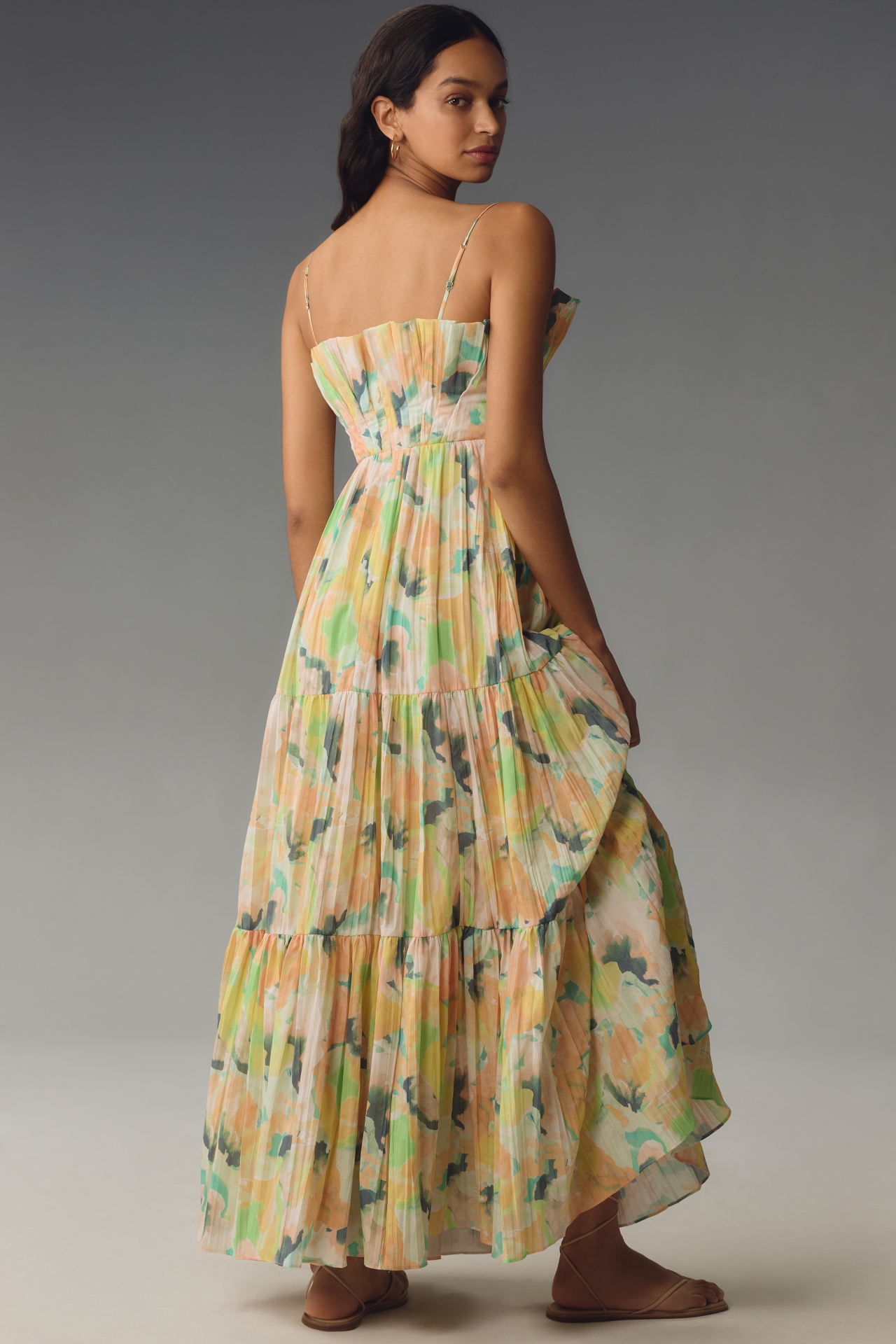 Acler Hetherington Floral Maxi Dress