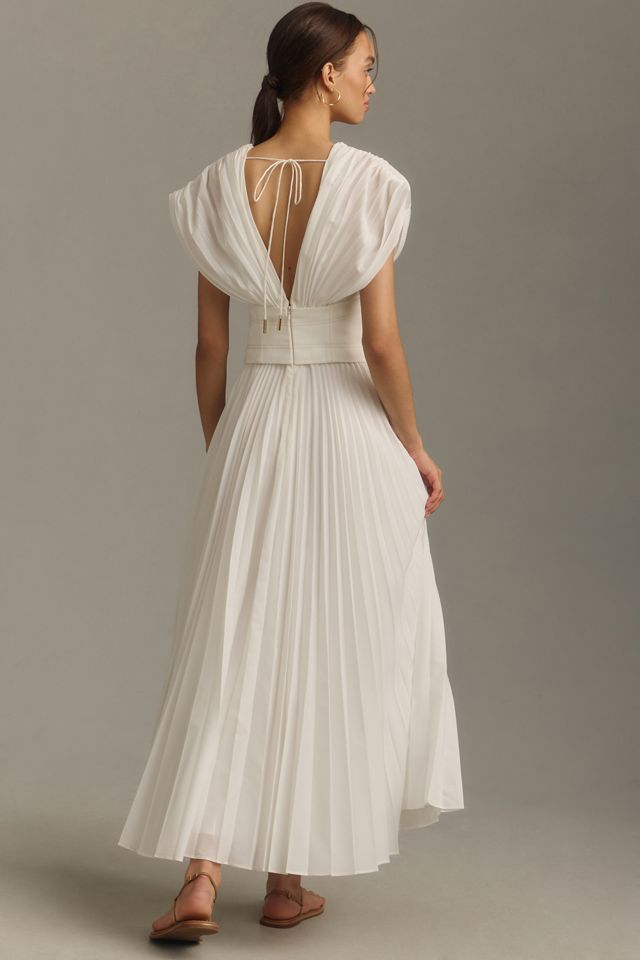 Acler Airlie V-Neck Midi Dress #1