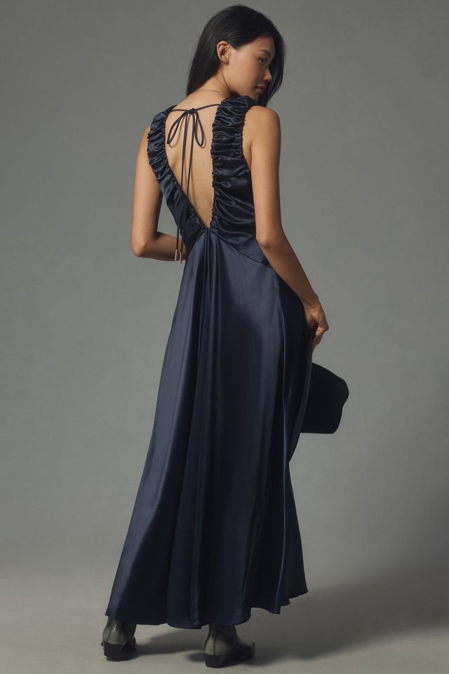 Acler Patterson V-Neck Maxi Dress | Anthropologie