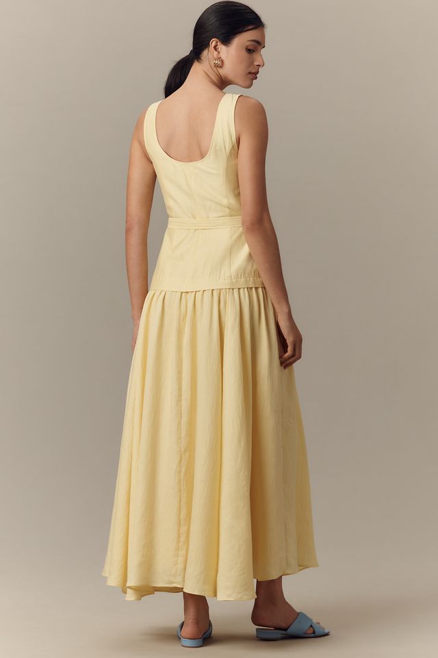 Acler Pennarly Linen Blend Maxi Dress #1