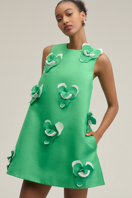 Yarwin 3D Sleeveless Swing Dress