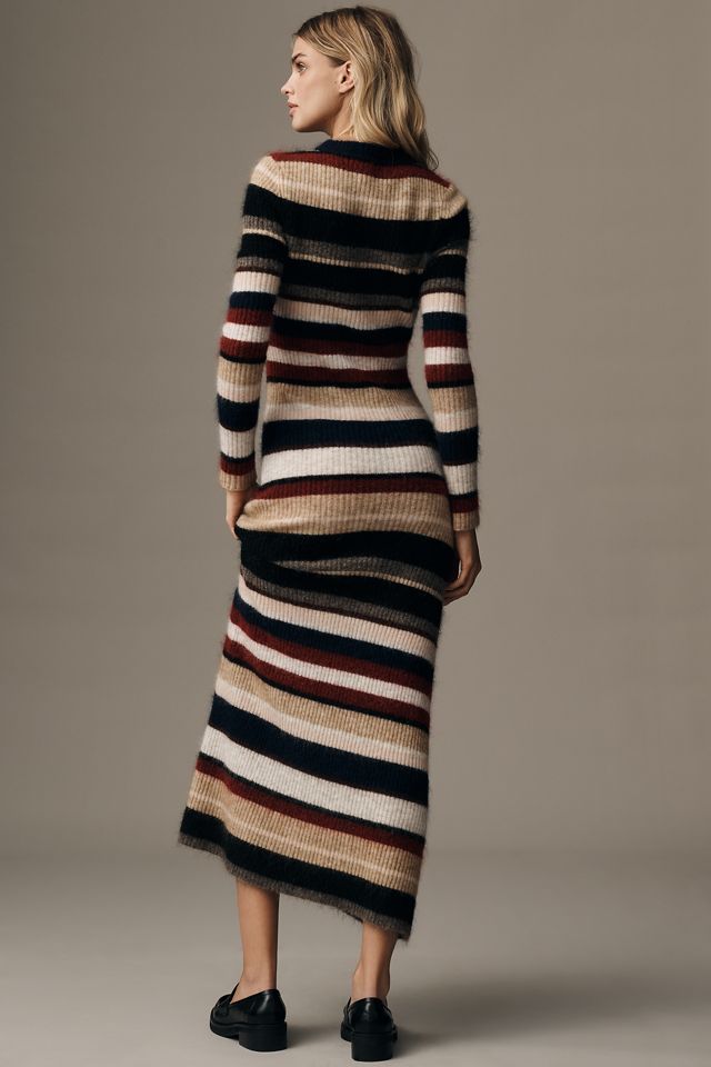 West of Myriam Stripe Sweater Dress #1