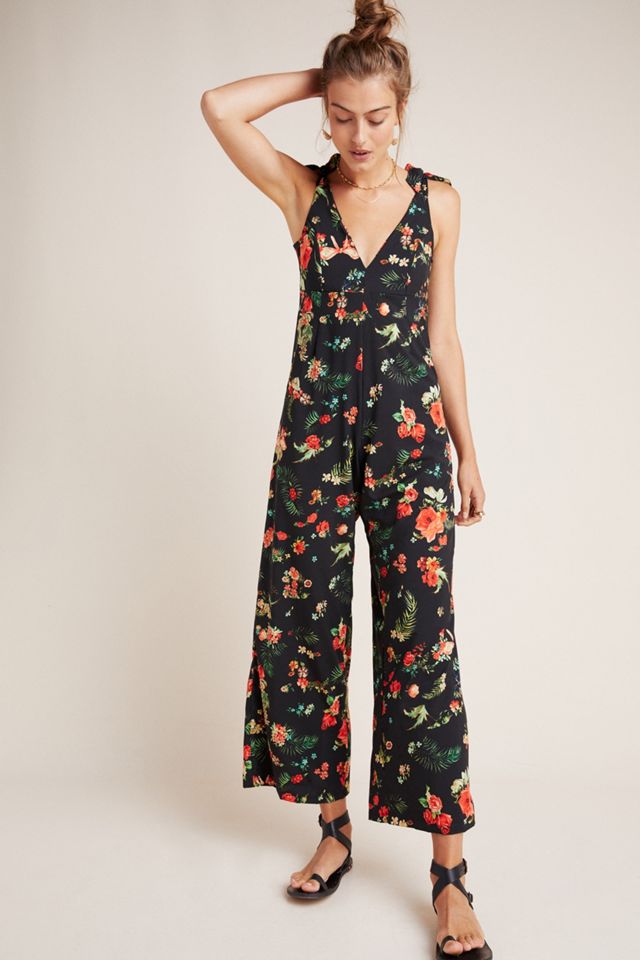 Ellie Floral Jumpsuit | Anthropologie