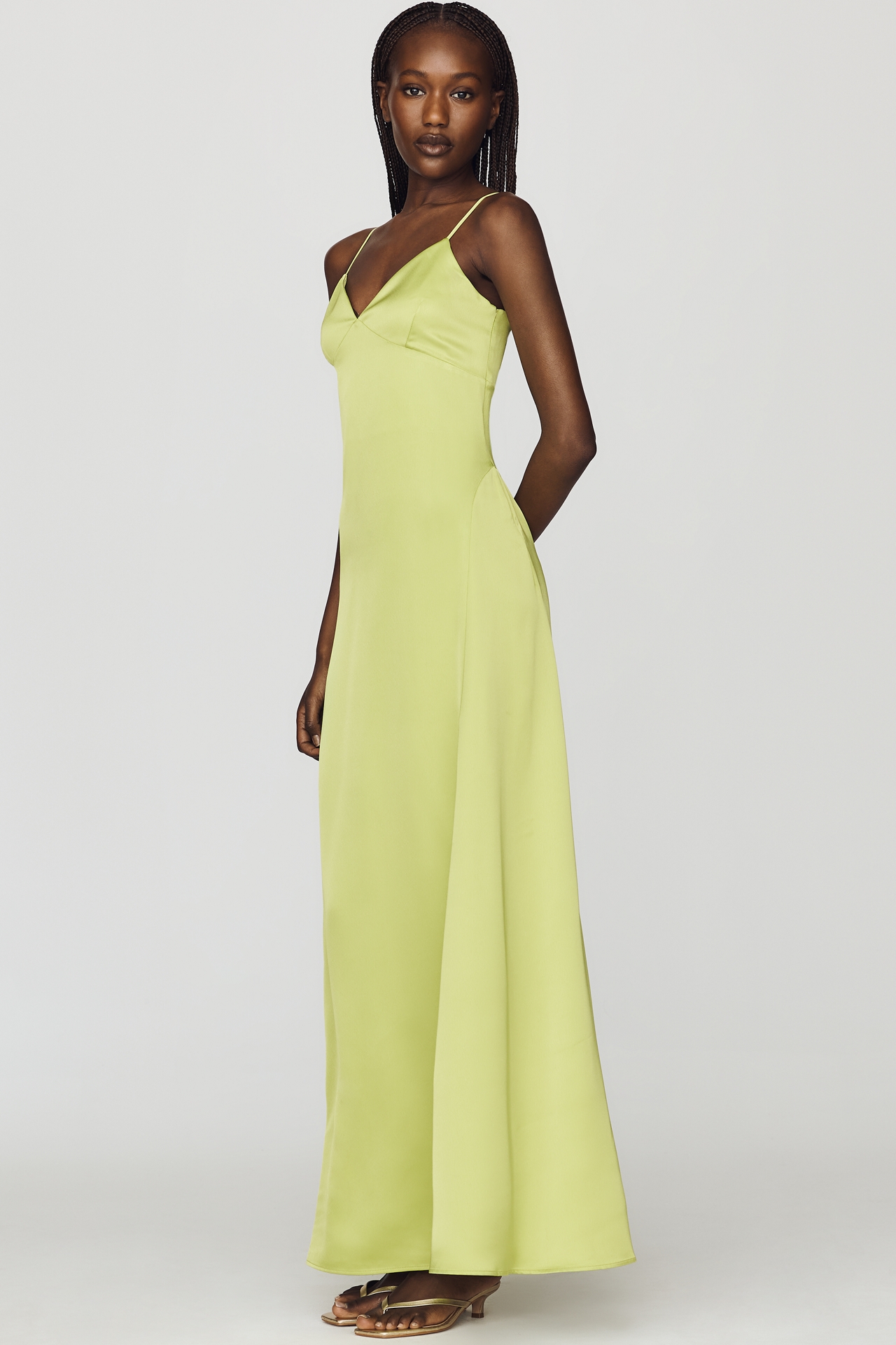 Susana Monaco V-Neck Maxi Dress
