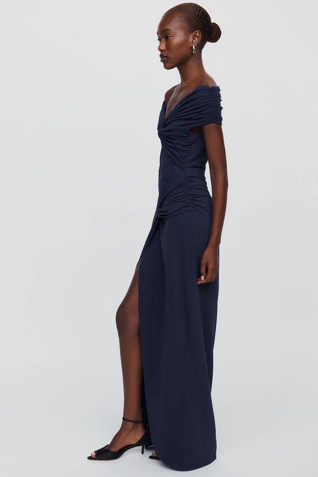 Susana Monaco Twist Off-Shoulder Midi Dress #2