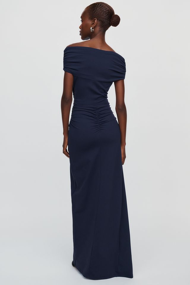 Susana Monaco Twist Off-Shoulder Midi Dress #3
