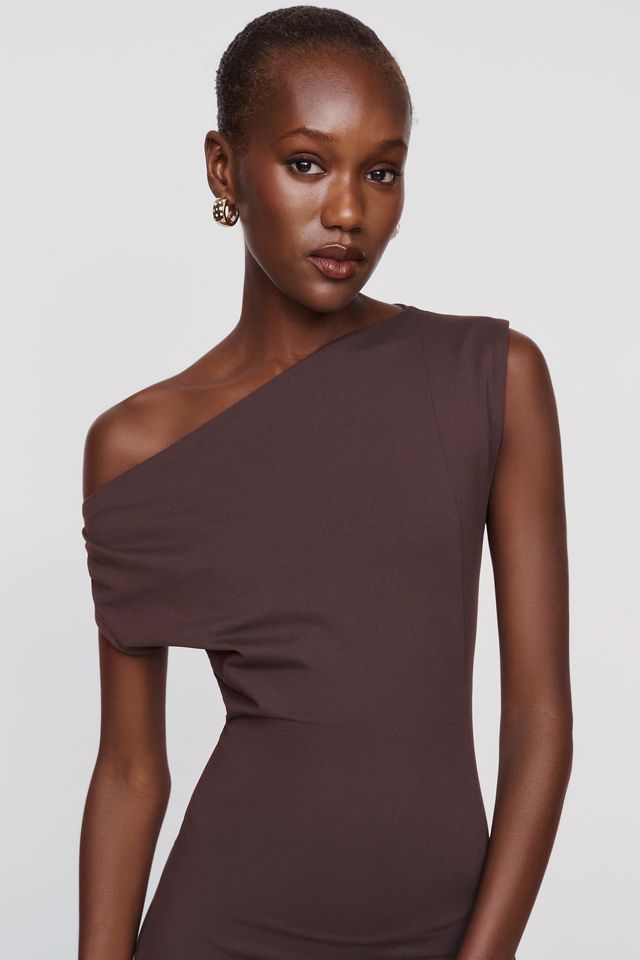 Susana Monaco Cowl Neck Jersey Maxi Dress #1