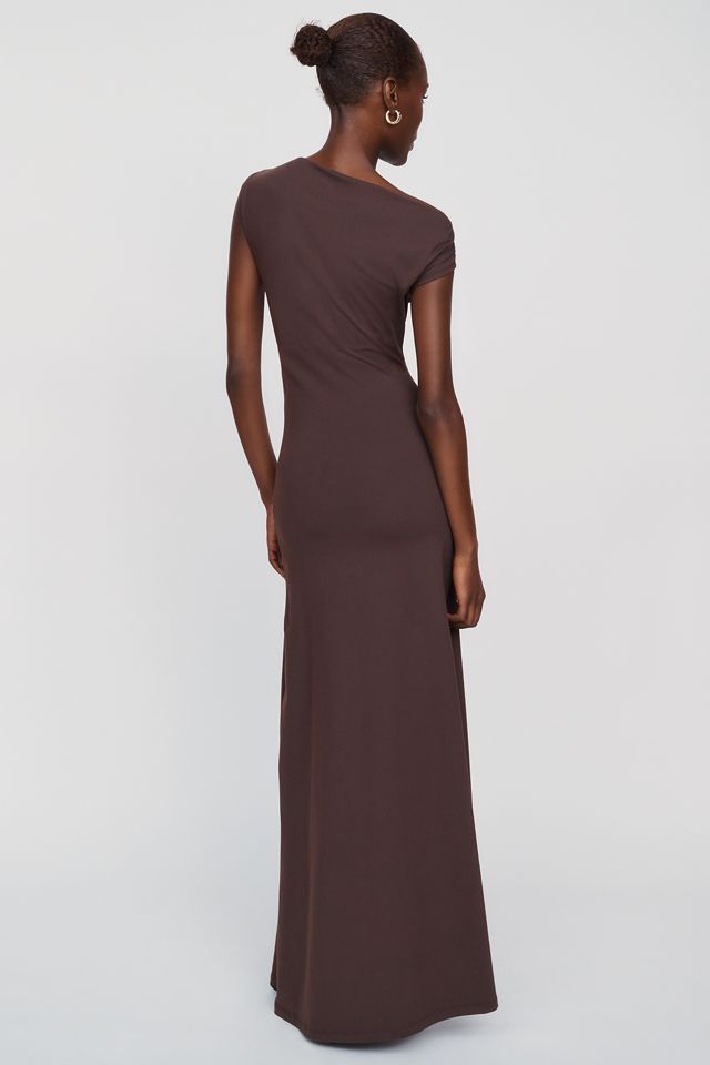 Susana Monaco Cowl Neck Jersey Maxi Dress #3