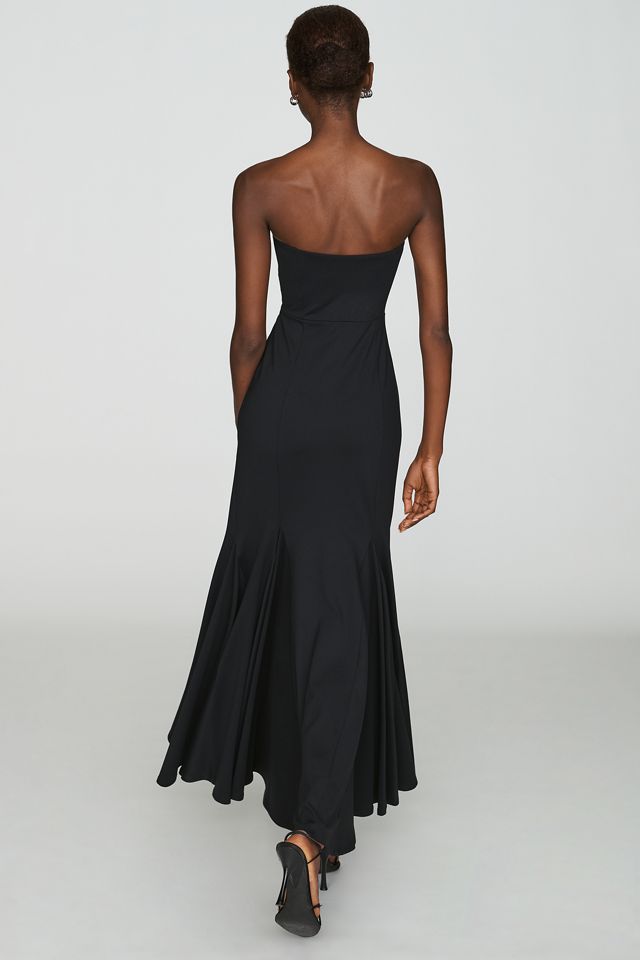Susana Monaco Flared Hem Maxi Dress #3