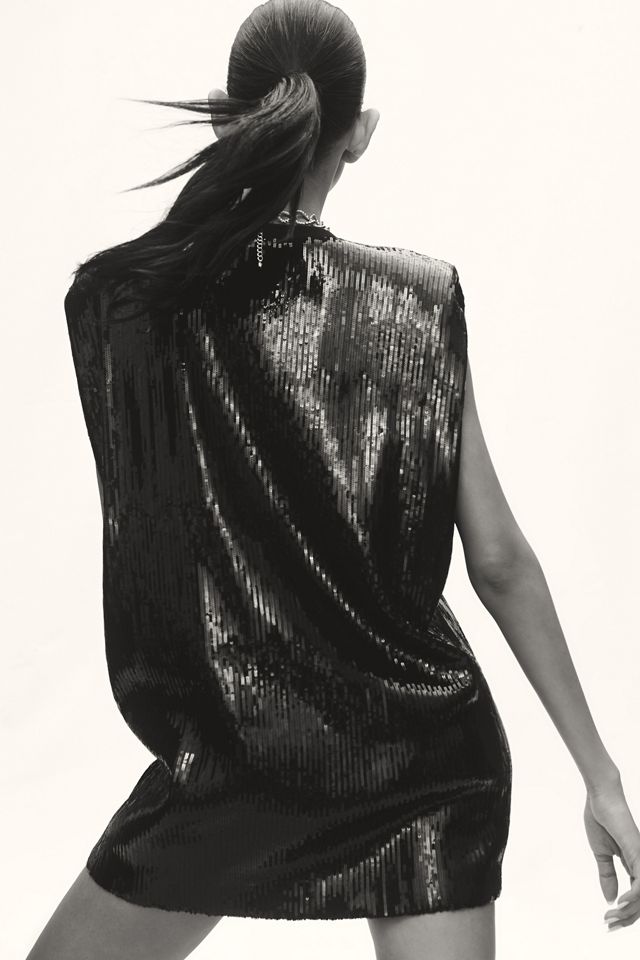 Grey Lab Sequin Mini Dress #1