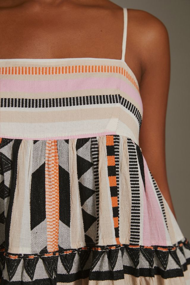 Devotion Twins Square-Neck Mini Dress | Anthropologie