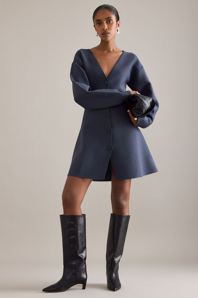 By Anthropologie Robe pull courte sablier #2