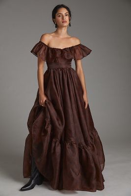 tulle maxi