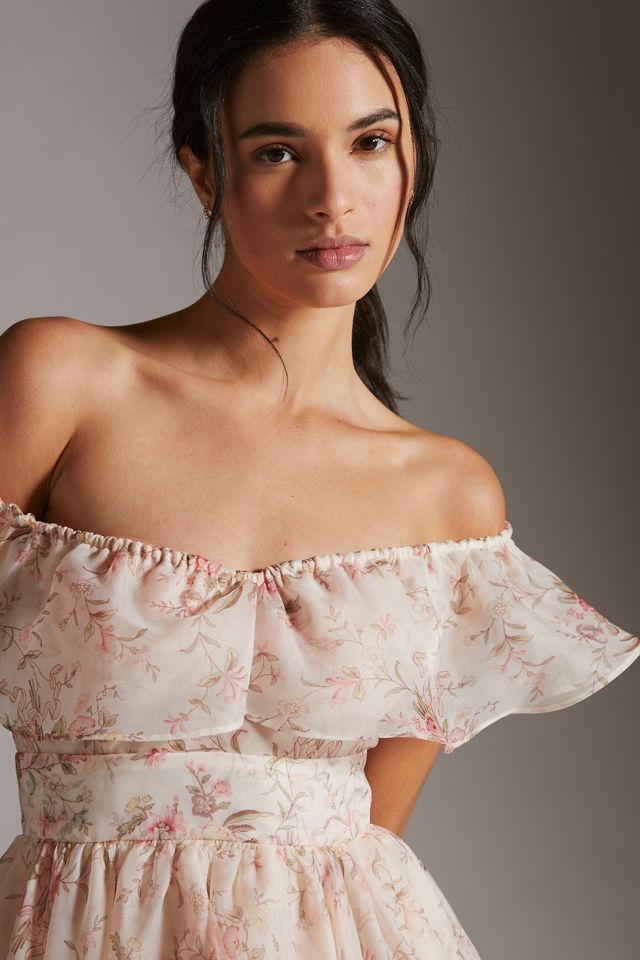 mint green eyelet dress MILLE Gabriette Dress in Pistachio Eyelet M