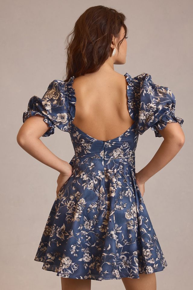 Selkie Puff-Sleeve Mini Dress #2