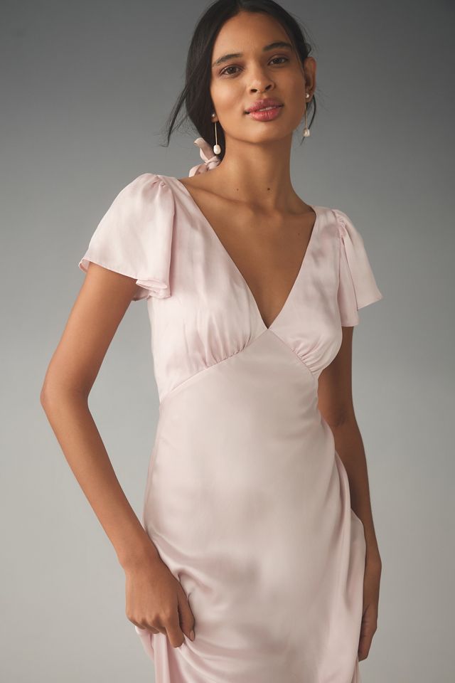 Selkie Ballerina Flutter Slip Maxi Dress #2