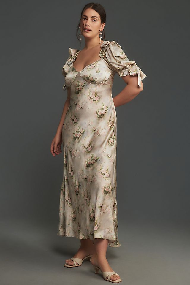 selkie poet slip dress 6X Earl Grey NWOT inspired by vintage bedsheets and childhood nostalgia The perfect summer slip dress