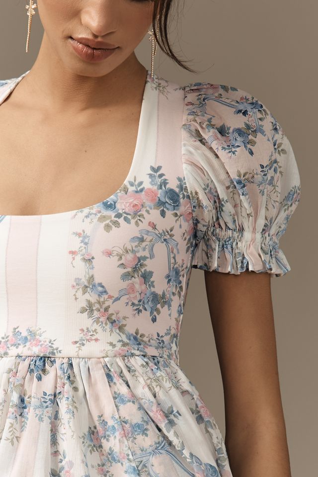 Selkie The Heiress Puff-Sleeve Mini Dress #2