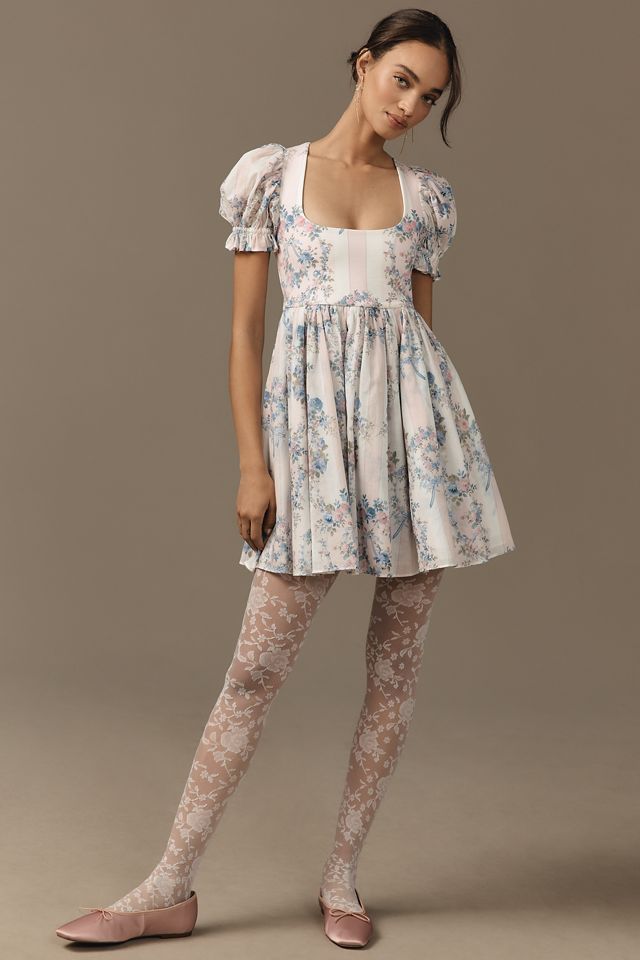 Selkie The Heiress Puff-Sleeve Mini Dress #3