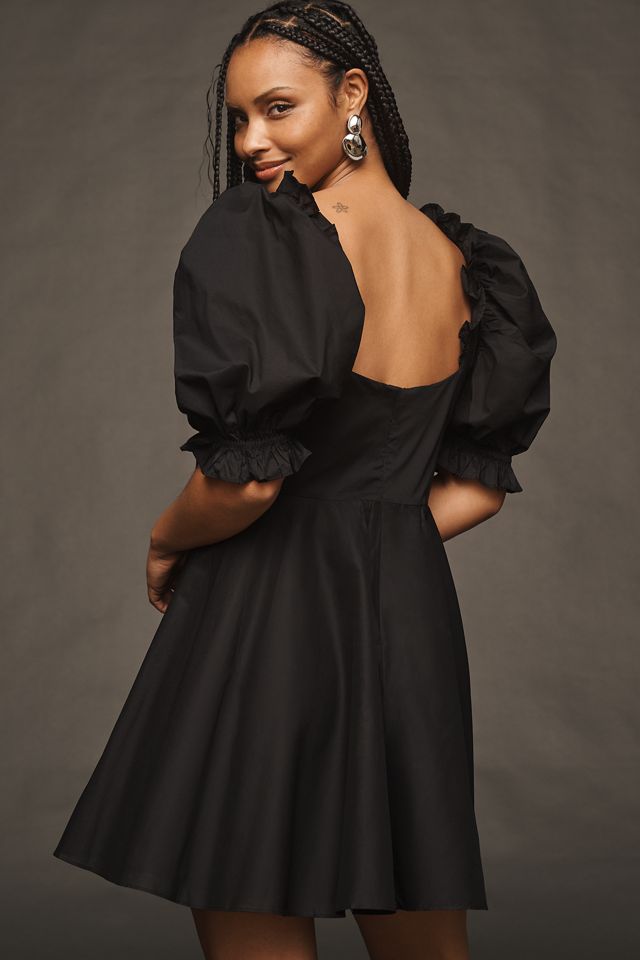 Selkie Plus Puff-Sleeve Mini Dress #1