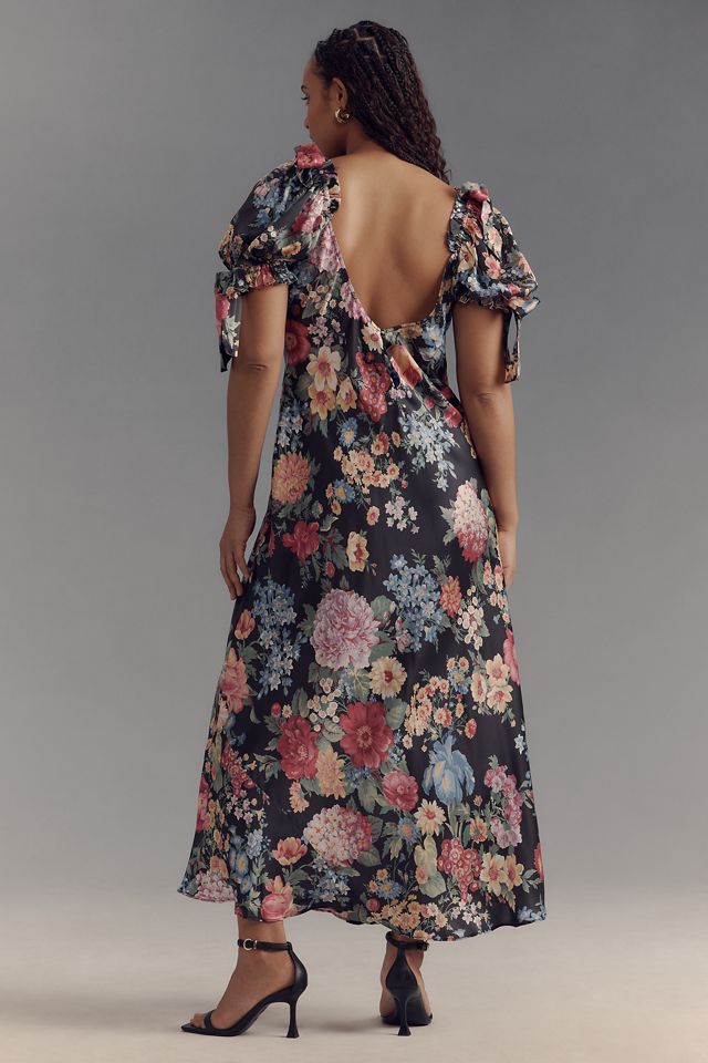 Selkie Plus Puff-Sleeve Midi Dress #2